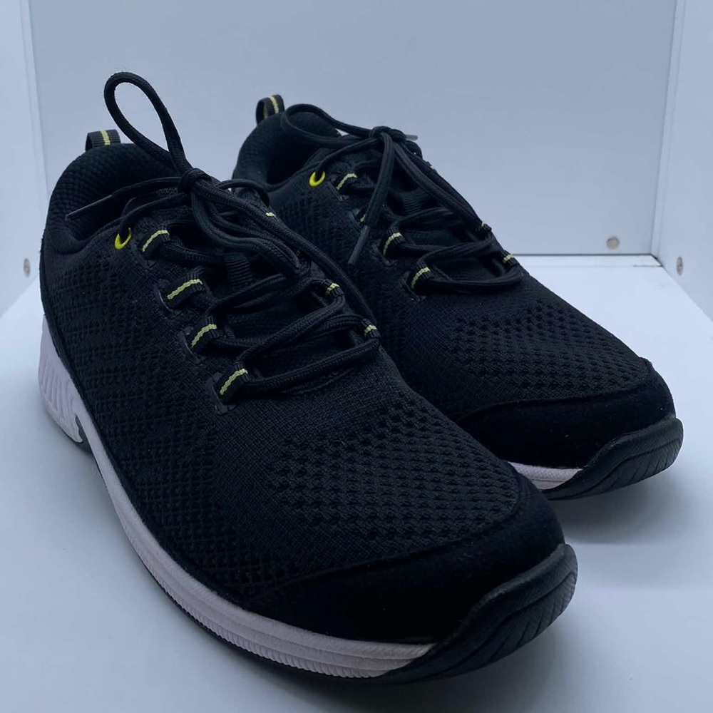 Orthofeet Coral 981 Women’s Lace-Up Sneakers Black Size 9D (Wide) #071-10-26 - Picture 3 of 10
